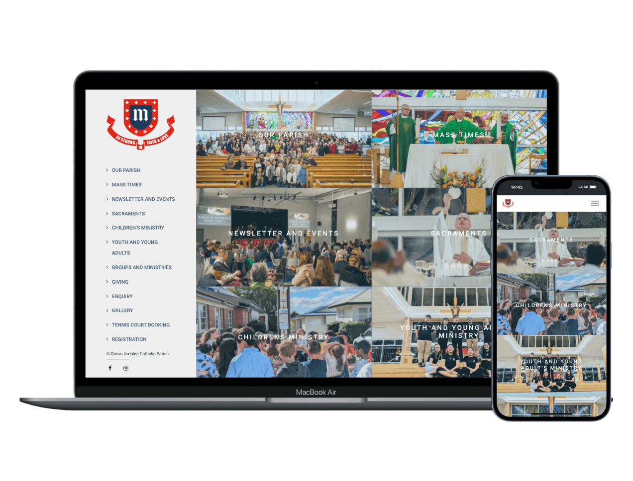 Darra Jindalee Catholic Parish Website